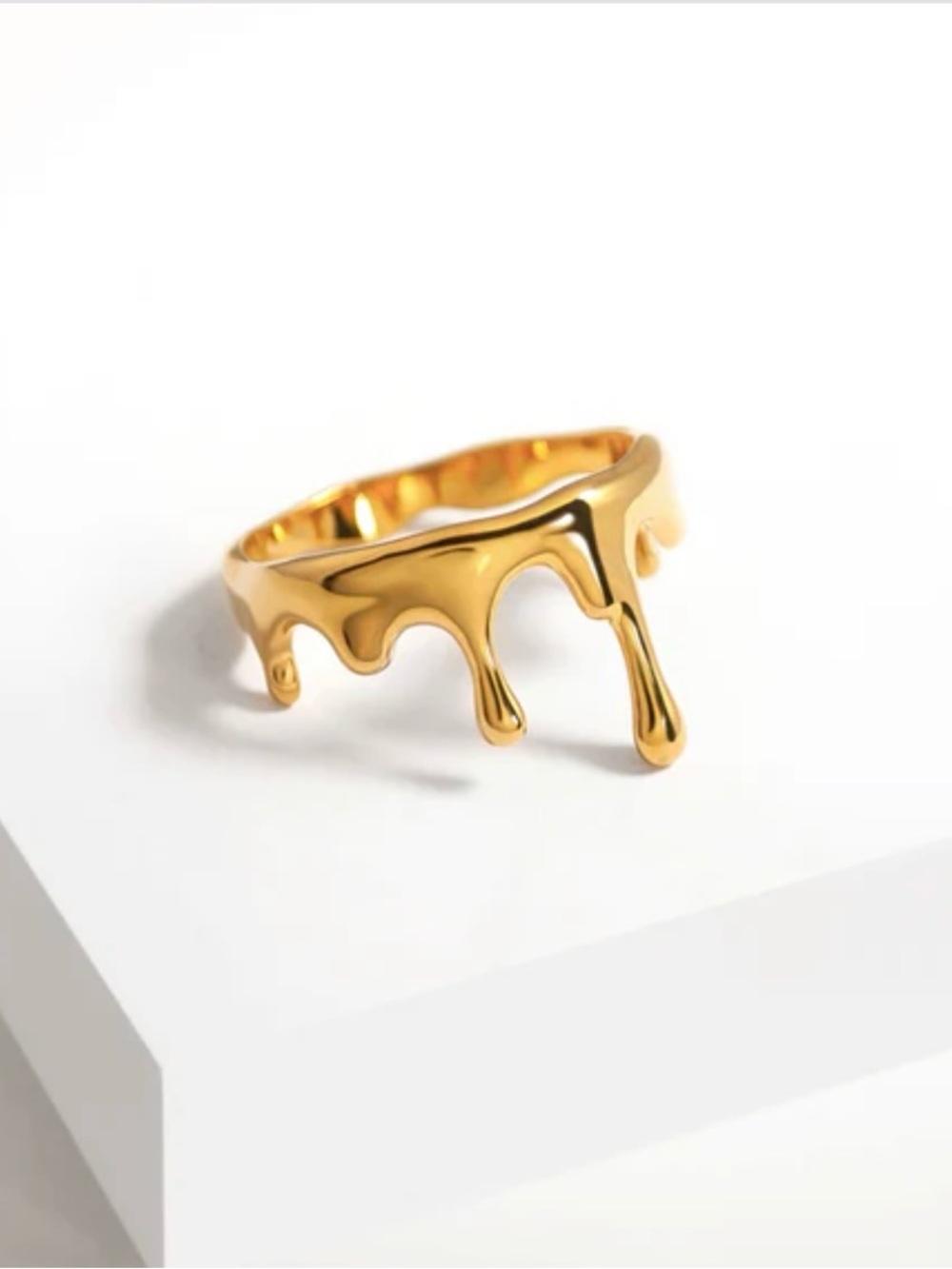New Marie June Dripping Aura Ring, size 6